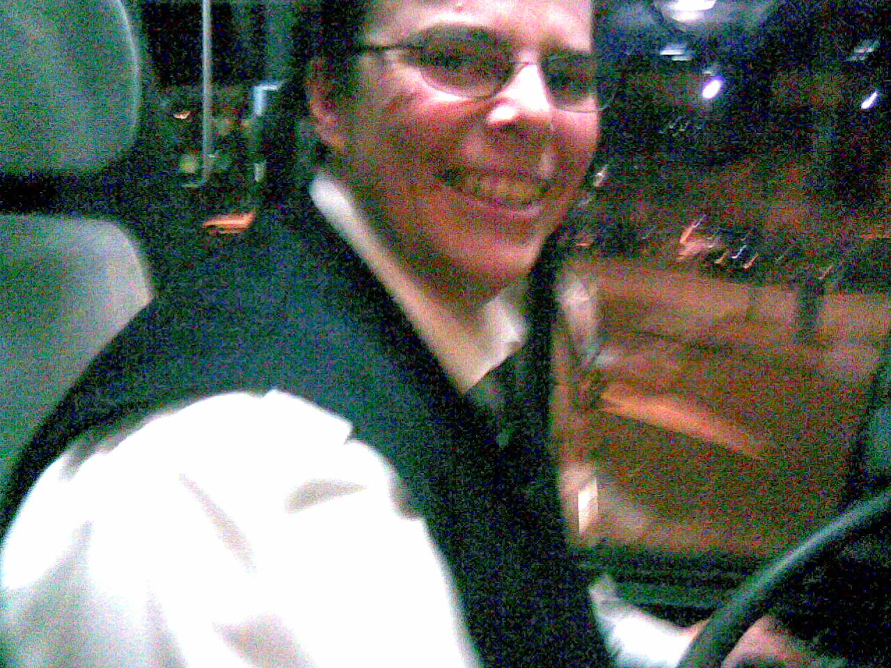 Dit is een heel fijne en voorzichtige buschauffeuir.